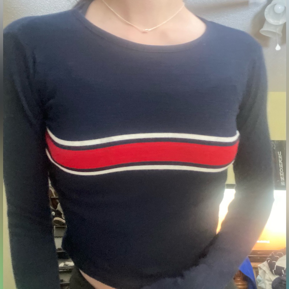 brandy long sleeve top